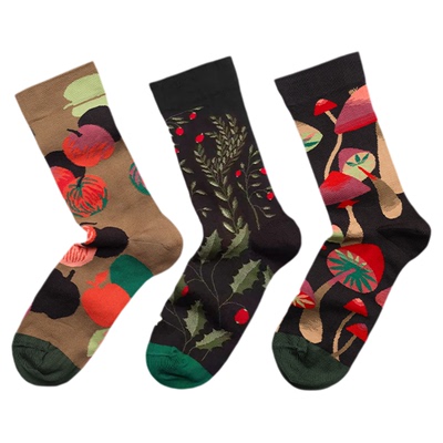 BonneMaison高端艺术袜之采摘系