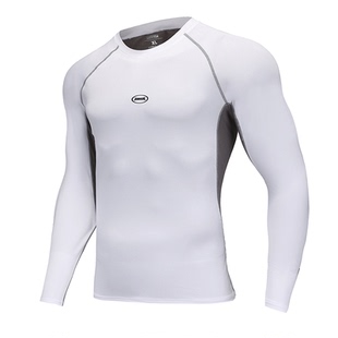 LUSHISI「高弹训练服」前山主题打底长袖透气健身运动跑步T恤