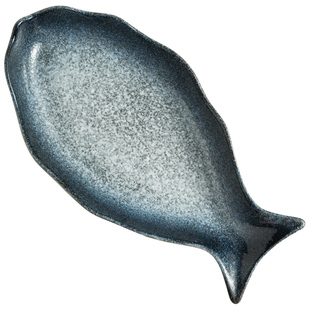 创意鱼盘家用清蒸鱼盘子剁椒鱼头鱼肉鱼片盘大容量陶瓷盘菜盘汤盘