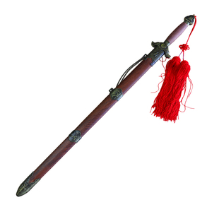 伸缩剑表演剑木兰剑 武术剑螳螂 武当八卦剑不锈钢太极剑{未开刃}