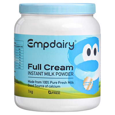 澳大利亚Empdairy艾优睿蓝胖子青少年高钙成人全脂高钙进口奶粉