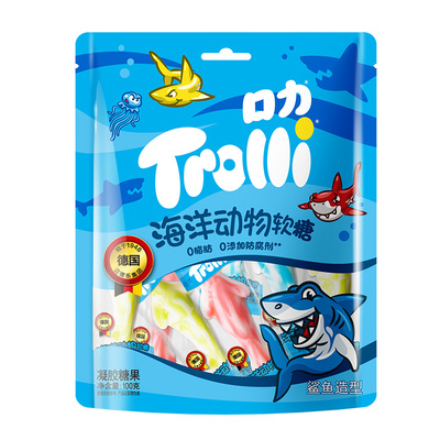 广州软糖口力Trolli水果味