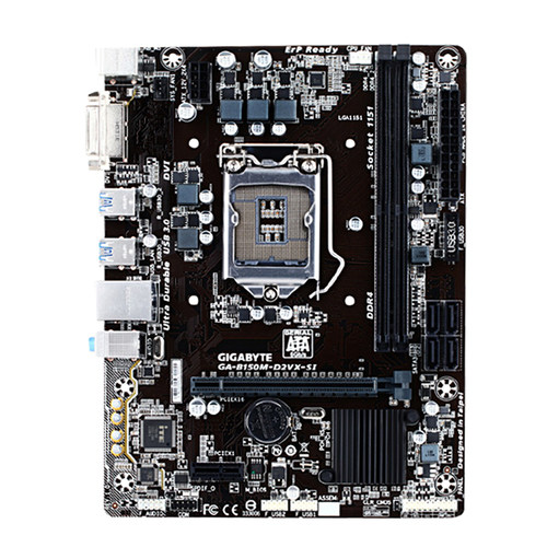 技嘉华硕B150M B250 H110台式机电脑主板1151针支持E3-1230V5/V6