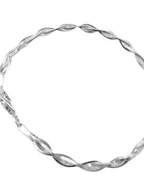 三生三世缠绕交织蛇骨手链