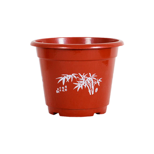 塑料花盆加厚圆形室外绿植大号特大耐用阳台多肉育苗花盆带托盘