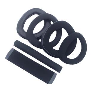 森海塞尔hd800耳罩HD800S耳机套HD700耳机罩HD820头戴式耳机海绵套真皮耳套保护套SENNHEISER头梁垫横梁