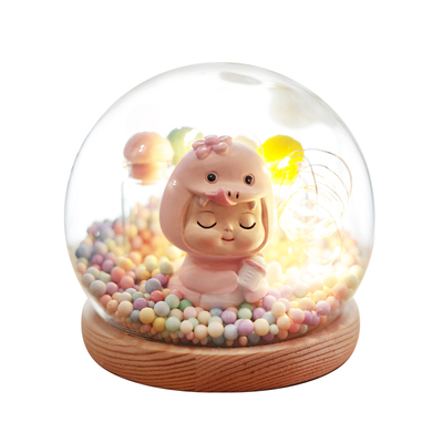 蛇宝宝龙婴儿胎毛纪念品