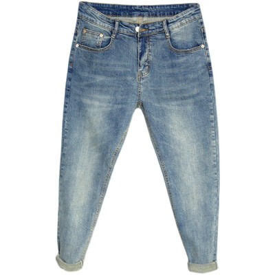 美式九分九分裤其他做旧