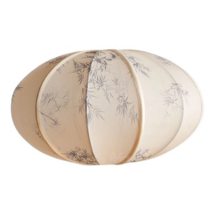 物几空间新中式宋代灯笼复古简约布艺客餐厅书房卧室茶室灯具吊灯