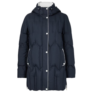 娜家女装商场同款2025年冬季新款时尚气质御寒保暖连帽羽绒服外套