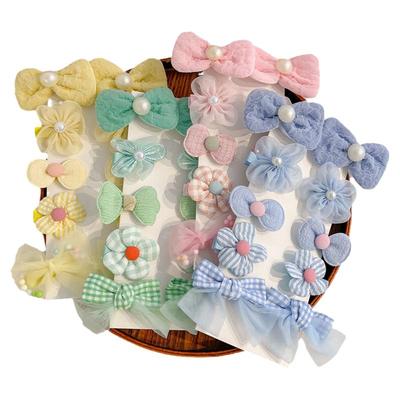 儿童蝴蝶结发夹发饰夏季