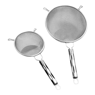 不锈钢面粉筛过滤器网筛烘焙专用网筛子过筛网蛋糕筛粉工具家用