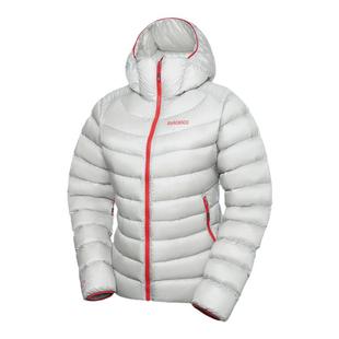 黑冰羽绒服冬季女 连帽短款保暖鹅绒轻薄排骨羽绒服800蓬F8610