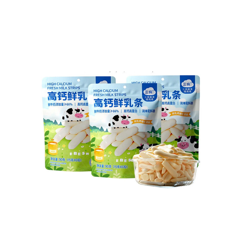 三纯烤鲜乳条烤奶条奶皮子烤酸奶