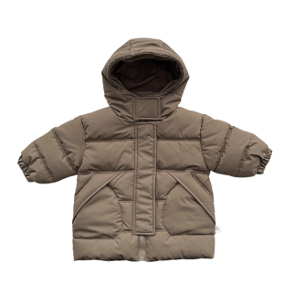 男童棉衣套装冬季棉服婴儿洋气加厚外套女宝宝加绒打底衫保暖裤子