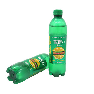 新疆pasil派斯力 柠檬薄荷味碳酸网红饮料汽水夏季整箱500ml*15瓶