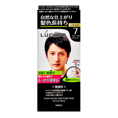 LUCIDO日本伦士度快速持久染发剂