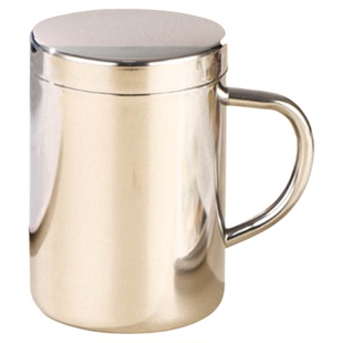 卡通熊双层隔热马克杯定制名字带盖饮水杯双层防烫口杯316L不锈钢