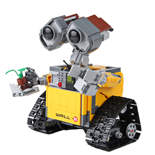 中国积木遥控瓦力机器人编程拼装模型儿童益智玩具男孩六一礼物