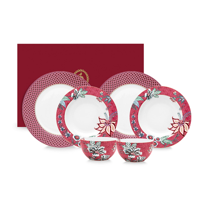 PipStudio东方花韵餐盘碗套装