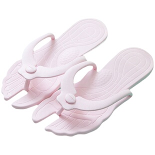 便携可折叠拖鞋可拆卸出差旅行用品洗澡防滑轻便游泳沙滩人字拖夏