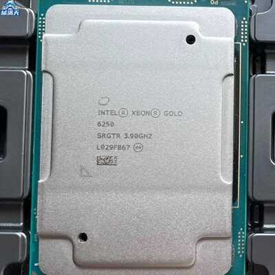 议价IntelXeonGold6250LCPU至强金牌服务器处理器8核心16线程适用