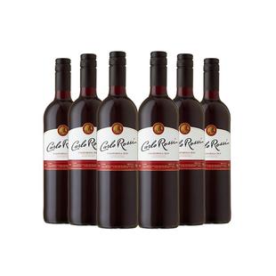 加州乐事 柔顺红馥郁红浓郁红葡萄酒750ml*6瓶美国原瓶进口红酒