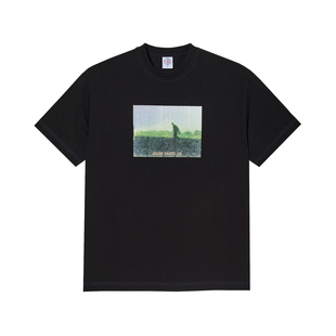 Polar Skate Co Beach Walk Contrast Tee 人物风景印花短袖T恤夏