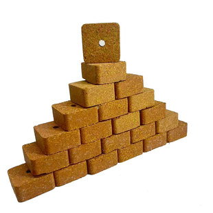 野钓窝米饼窝料钓鱼腥香奶香鲫鱼鲤鱼糠饼饵料打窝方块饵草鱼块状