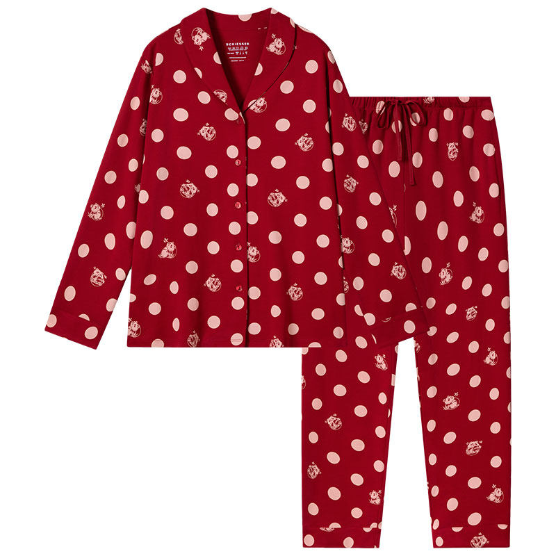 舒雅女士纯棉家居服套装