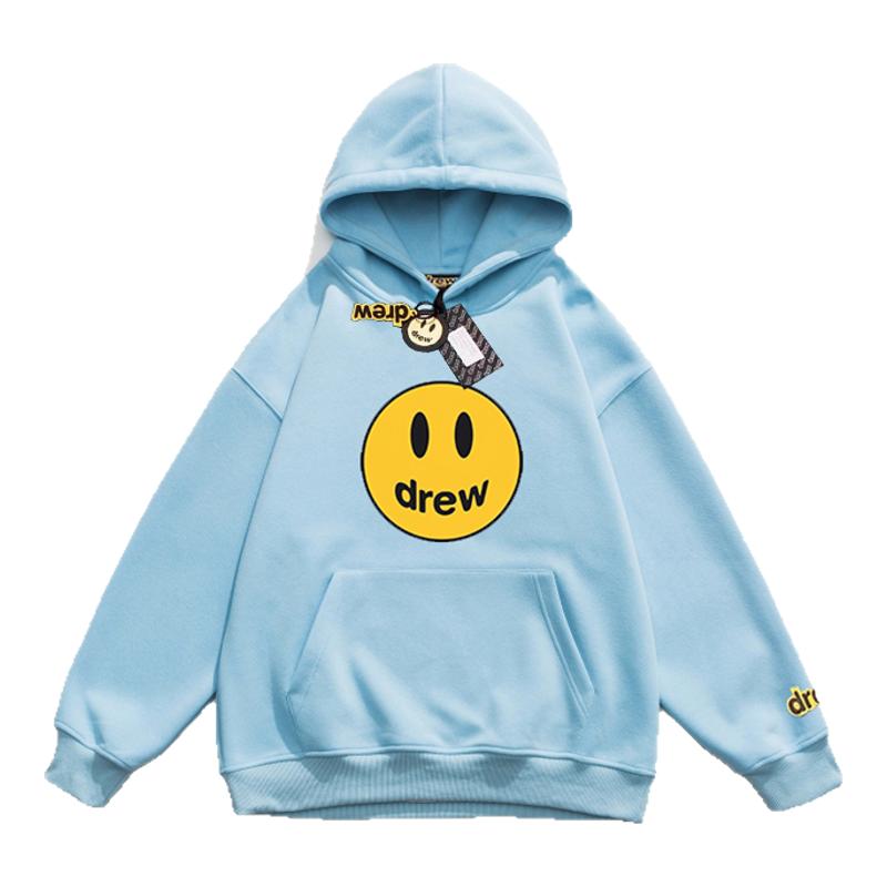 【官方正品】Drew ESS 笑脸连帽卫衣贾斯汀比伯男女同款潮牌秋冬