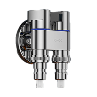 九牧洗衣机水龙头家用一分二接头分流器双出水龙头一进二出三通阀