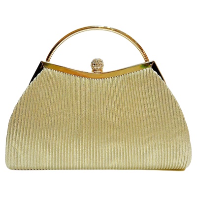 皱褶镶钻晚宴包KTV名媛