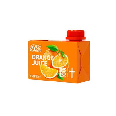 果汁100mL*24盒橙汁苹果汁
