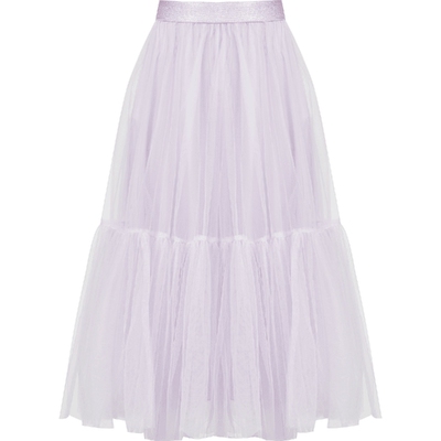 DPLAY惠品简约毛呢百褶裙