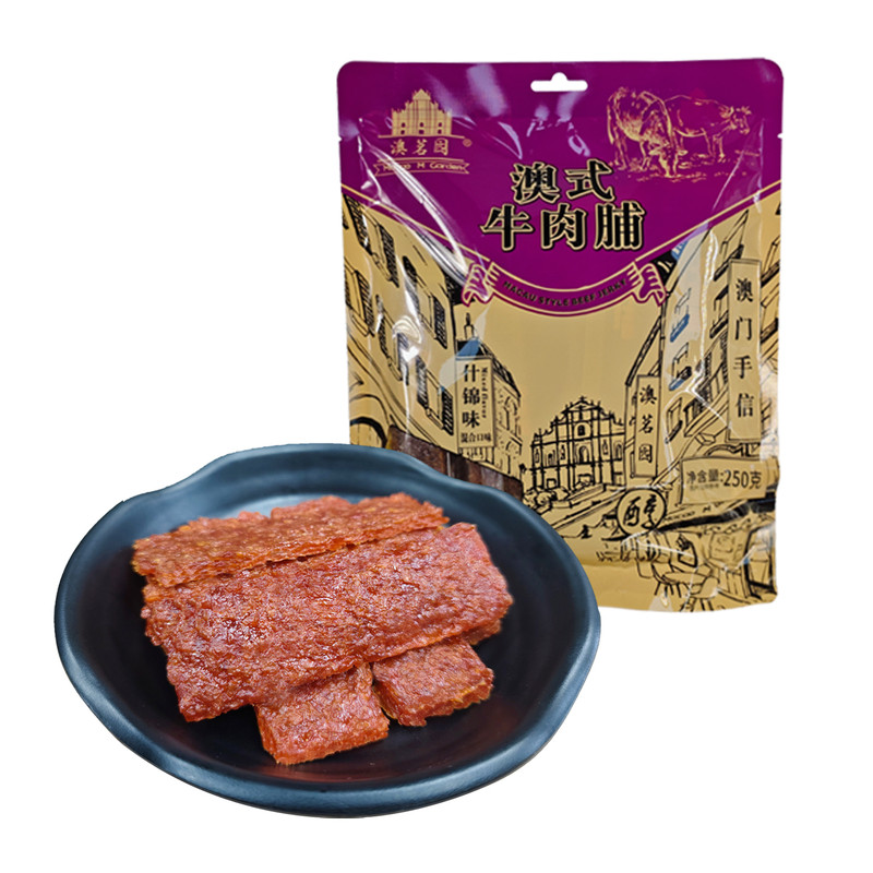 澳茗园牛肉干脯独立小包装