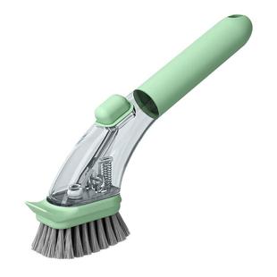 顺笙长柄刷锅神器自动加液洗碗刷厨房家用洗锅刷剑麻pet清洁刷子