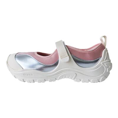 Crocs Terre Ballet Core Chk卡骆驰玛丽珍厚底户外透气休闲鞋