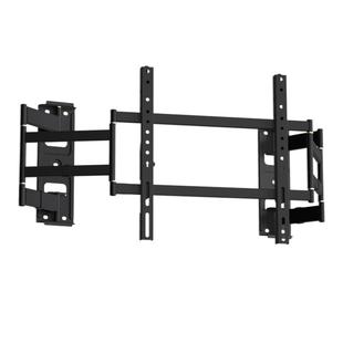 卡洛奇超薄内嵌不挡插座伸缩电视机挂架适用55 65 75英寸支架NX80