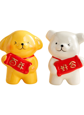 百年好合摆件客厅电视柜装饰订婚礼物礼品送闺蜜婚庆布置结婚礼物