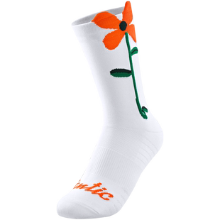 森地客Santic新品骑行袜排汗速干中筒袜专业骑行运动女袜花音