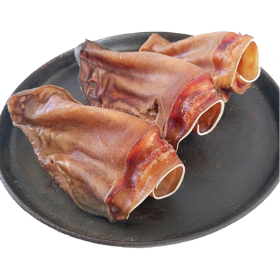 风干宠物狗零食黄牛耳朵磨牙棒