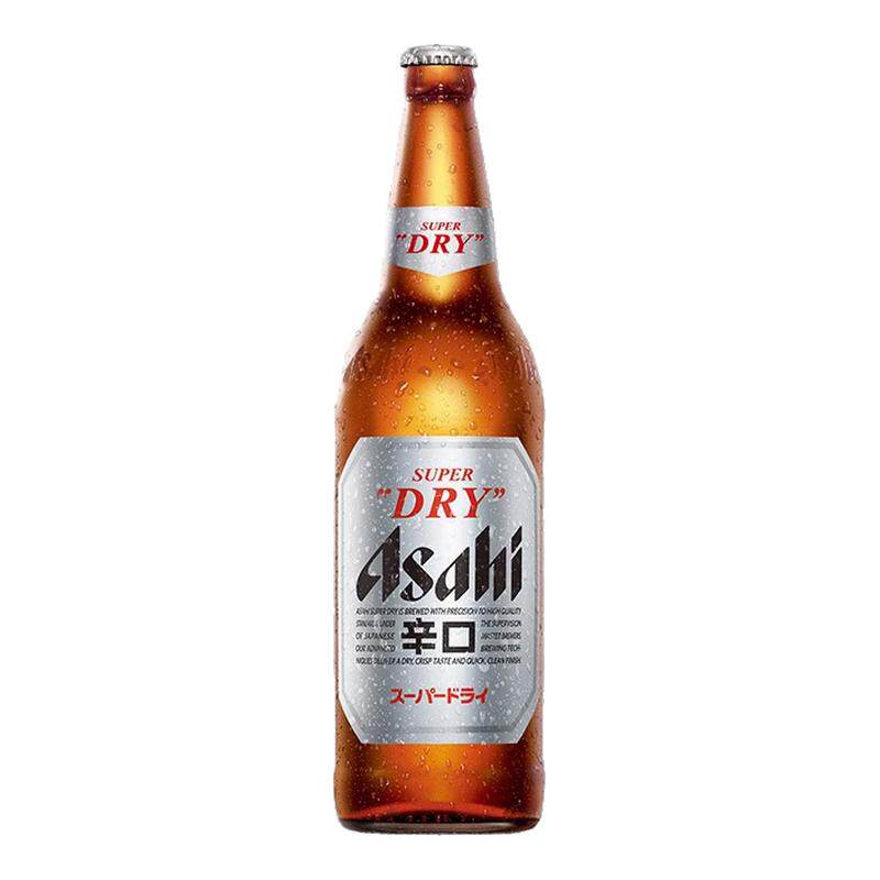 （江浙包邮）Asahi/朝日超爽生啤酒630ml*12瓶瓶装整箱装超爽啤酒