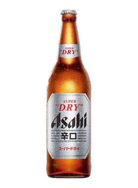 （江浙包邮）Asahi/朝日超爽生啤酒630ml*12瓶瓶装整箱装超爽啤酒
