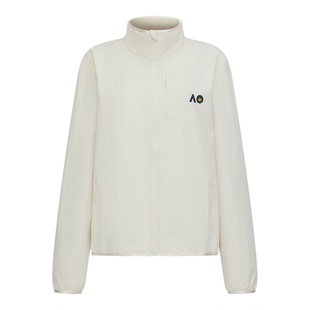 AO澳网MMLM联名系列2026春装新款便防水薄绒运动外套女网球服
