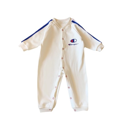 加绒婴儿连体衣男秋冬季