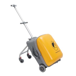 QBox儿童行李箱可坐骑懒人遛娃儿童拉杆箱女孩旅行箱带娃出行登机