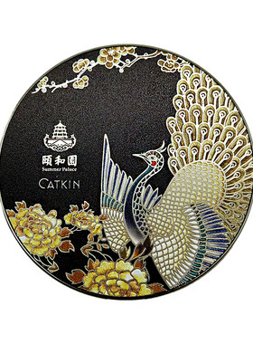 Catkin/卡婷定妆金雀点翠蜜粉女