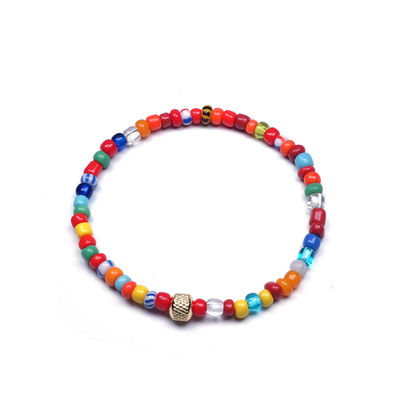 pohier宝喜儿彩色非洲手链贸易珠