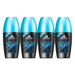 阿迪达斯男女士走珠腋下干爽留香淡香水留香露滚珠香体液清风四只